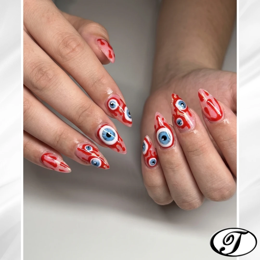 Halloween Nail Art Design